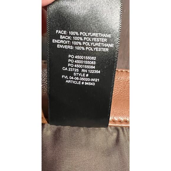 Aritzia Wilfred Melina 5" Short Women's High Waisted Cognac Sz 4 NWT - Picture 5 of 10